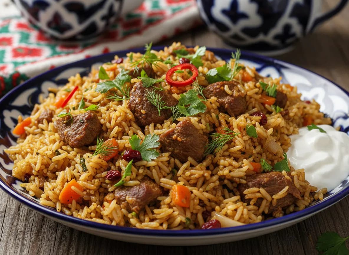 Плов не готовлю, делаю шавлю по-узбекски с мясом и рисом: сочная, кремовая и никаких мук