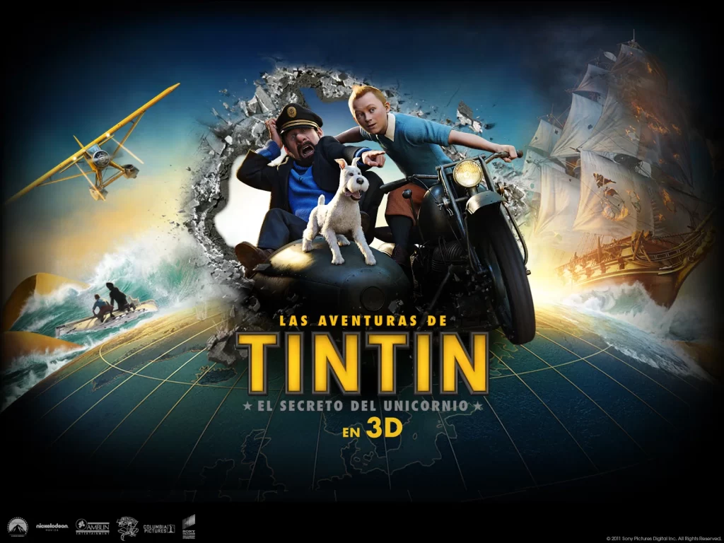 Приключения Тинтина: Тайна единорога мультфильм