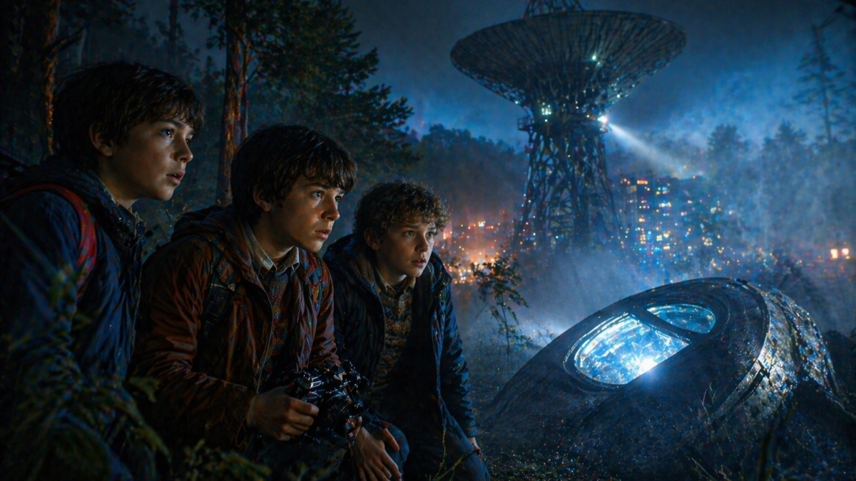 Советский вариант «Очень странных дел» уже вышел — в «Радаре» школьники спасают мир от паразитов, но критики спорят, стоит ли это смотреть