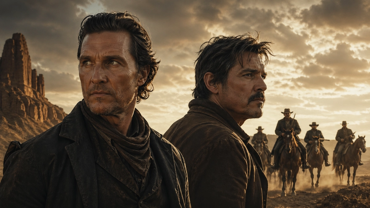 Макконахи и Паскаль объединяются — режиссёр «Олдбоя» снимает жёсткий вестерн про бандитов, и этот проект уже называют потенциальным хитом