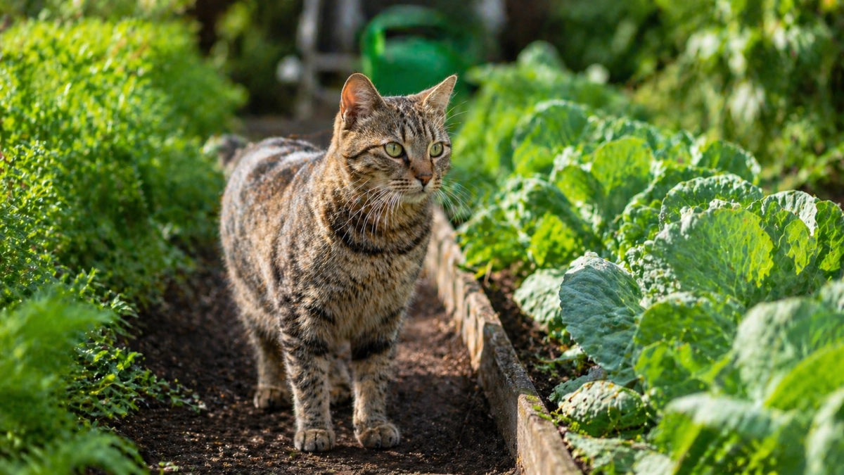 Кошки больше не делают из грядок туалет: помогла копеечная специя с кухни 