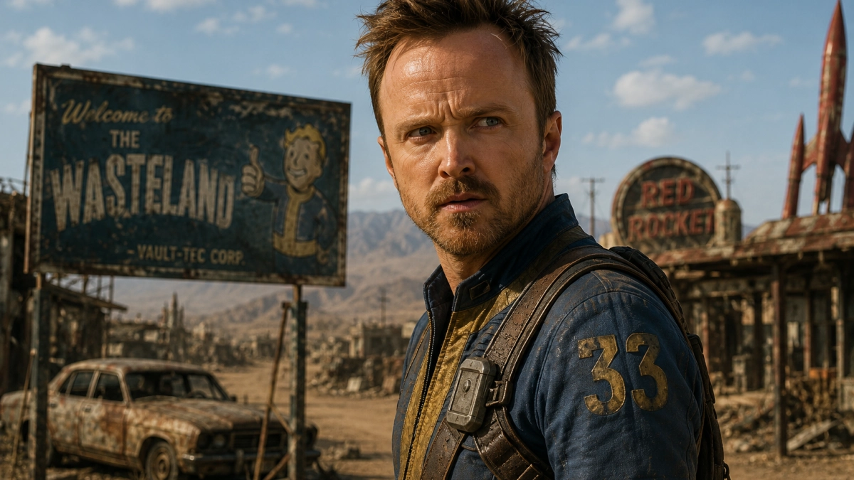 Фанаты Fallout замерли в ожидании: звезда «Во все тяжкие» Аарон Пол неожиданно присоединился к третьему сезону сериала от Prime Video