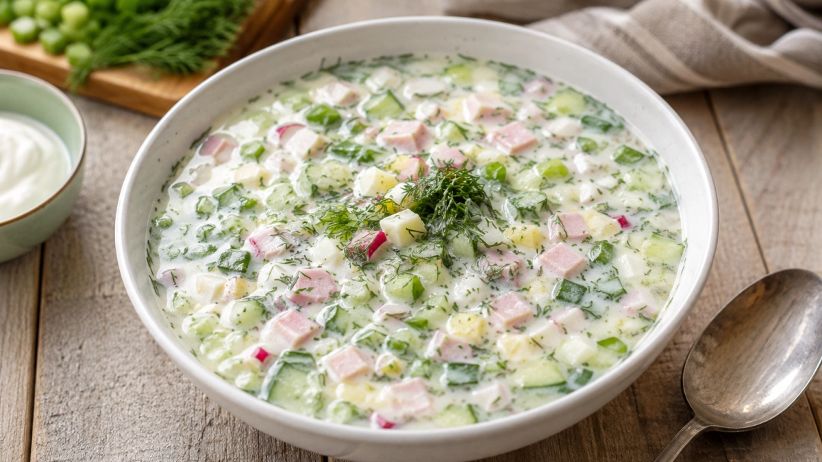 Не квас и не кефир: 3 неожиданные заправки для окрошки – вкус яркий, свежий и супер насыщенный