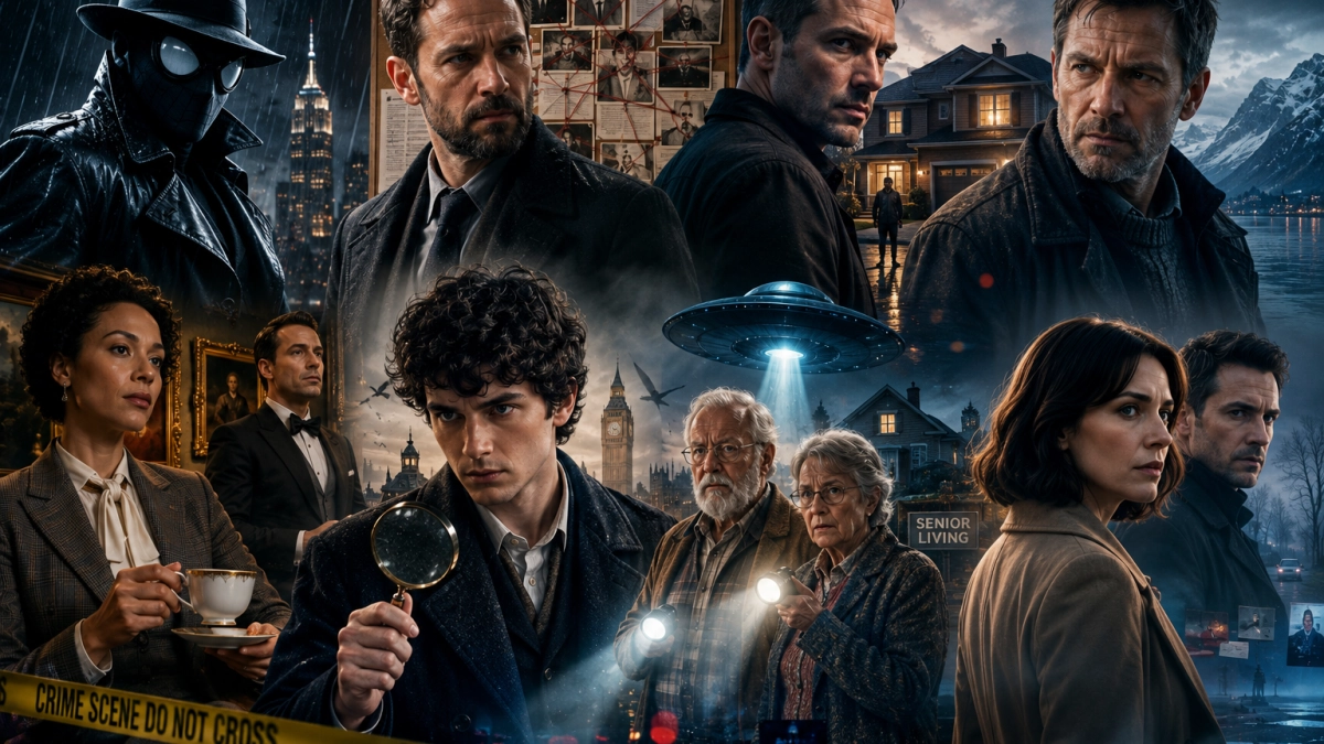 От мрачного Паука до молодого Шерлока: 8 детективных сериалов с высоким рейтингом IMDb, которые держат зрителей в напряжении до последнего