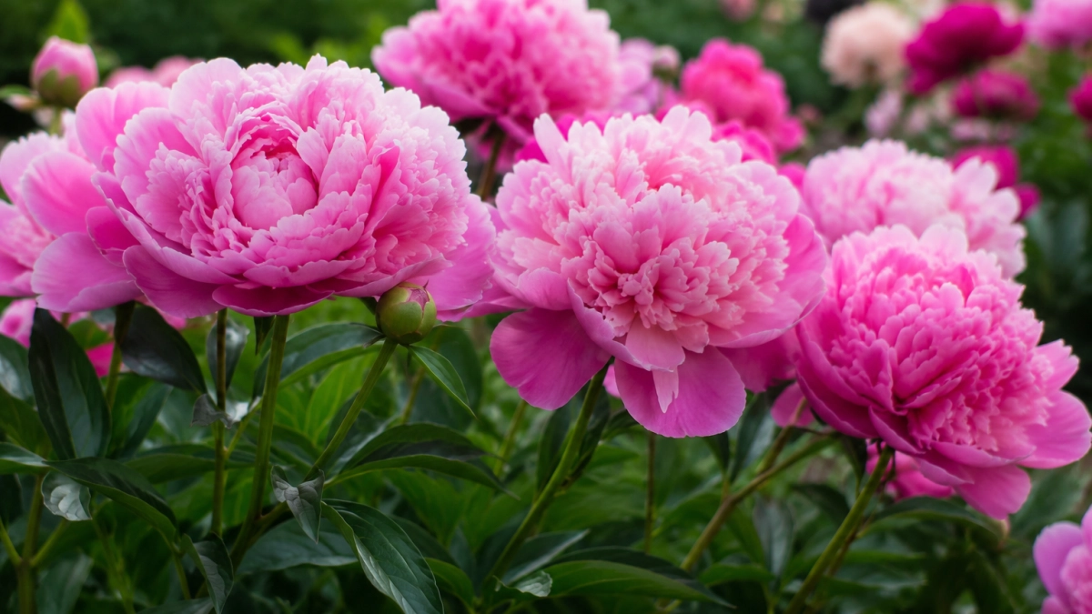 Посадите группой для сплошного цветущего ковра. Весь сад в розово-сиреневых свечах с пурпурным центром